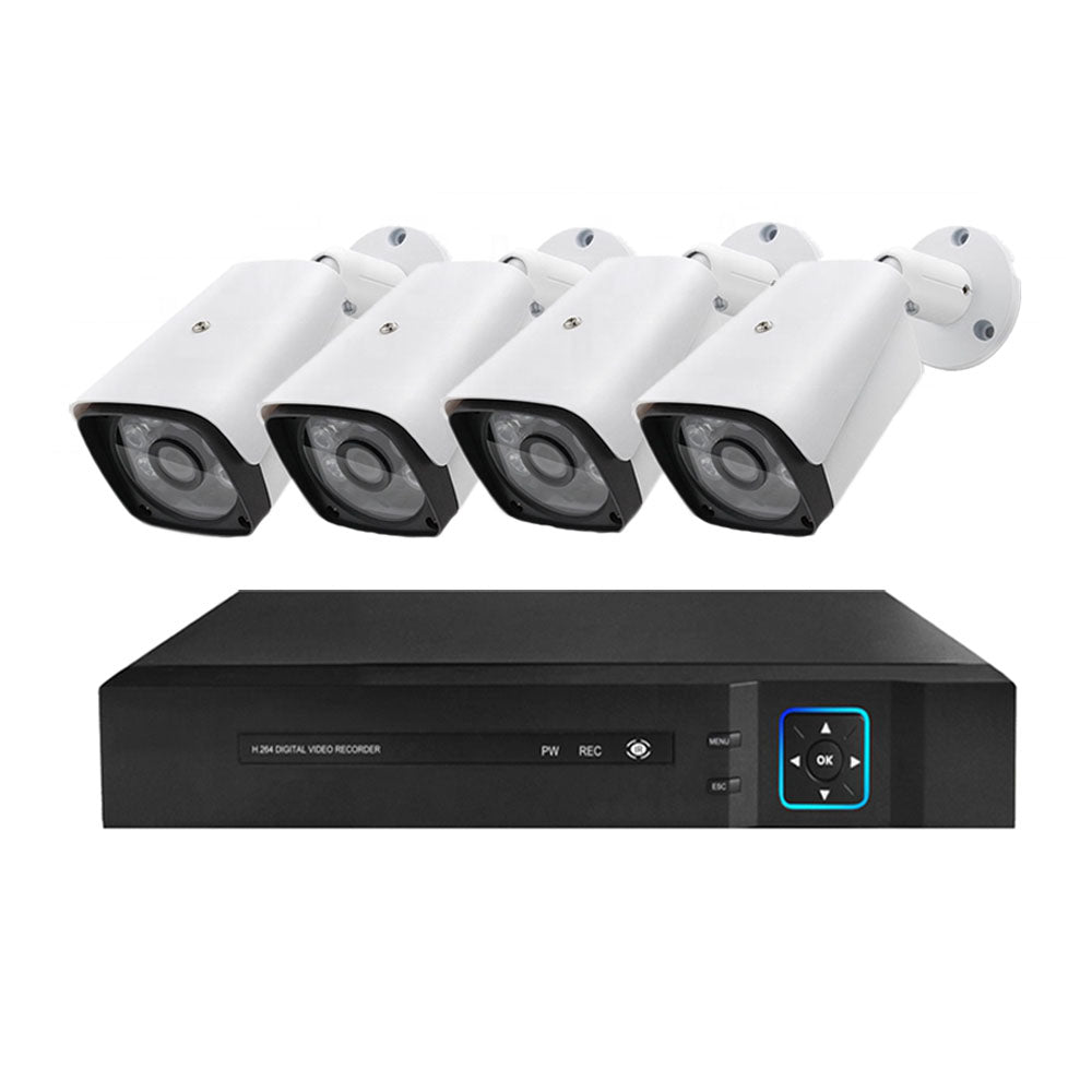 Wired AHD camera system - 4 cameras